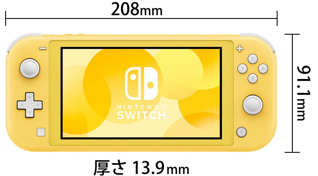 Nintendo Switch Lite̖{̃TCY